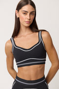 Balance Sculpt Bra Black/White